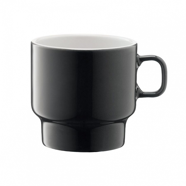 Набор чашек для кофе Utility, серый с логотипом в Балашихе заказать по выгодной цене в кибермаркете AvroraStore