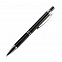 Шариковая ручка Crocus, черная с логотипом в Балашихе заказать по выгодной цене в кибермаркете AvroraStore