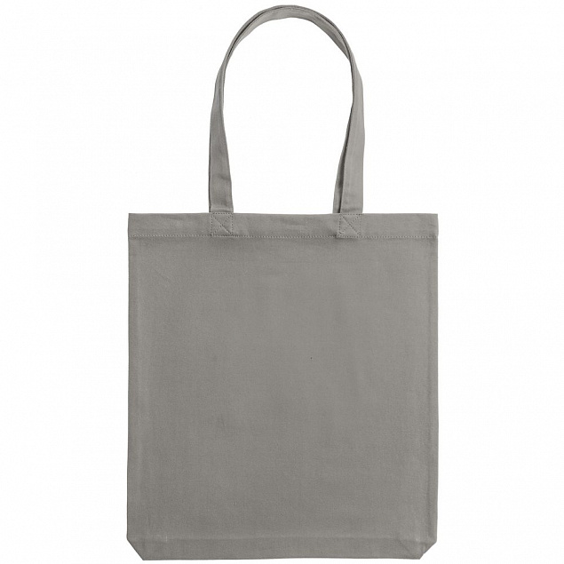 Холщовая сумка Avoska, серая с логотипом в Балашихе заказать по выгодной цене в кибермаркете AvroraStore