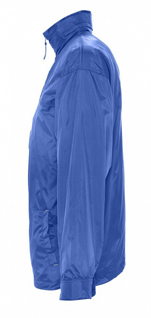 Ветровка мужская MISTRAL 210, ярко-синяя (royal) с логотипом в Балашихе заказать по выгодной цене в кибермаркете AvroraStore