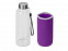 Бутылка для воды Pure c чехлом, 420 мл, фиолетовый с логотипом в Балашихе заказать по выгодной цене в кибермаркете AvroraStore
