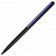 Карандаш GrafeeX в чехле, черный с синим с логотипом в Балашихе заказать по выгодной цене в кибермаркете AvroraStore