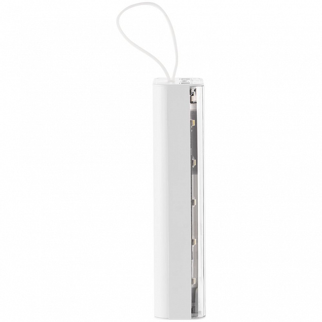 Аккумулятор Trellis Flat 10000 мАч, белый с логотипом в Балашихе заказать по выгодной цене в кибермаркете AvroraStore