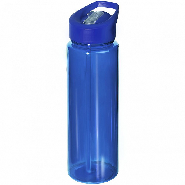 Бутылка для воды Holo, синяя с логотипом в Балашихе заказать по выгодной цене в кибермаркете AvroraStore