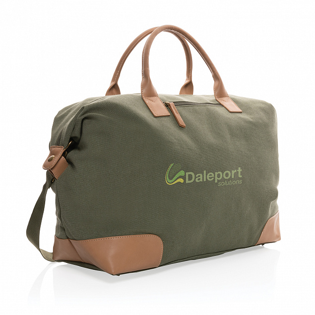 Большая дорожная сумка Impact из переработанного канваса AWARE™ с логотипом в Балашихе заказать по выгодной цене в кибермаркете AvroraStore