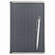 Подарочный набор Carbon/Cardin, серый (ежедневник недат А5, ручка) с логотипом в Балашихе заказать по выгодной цене в кибермаркете AvroraStore