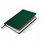 Ежедневник недатированный Campbell, А5,  темно-зеленый, белый блок с логотипом в Балашихе заказать по выгодной цене в кибермаркете AvroraStore
