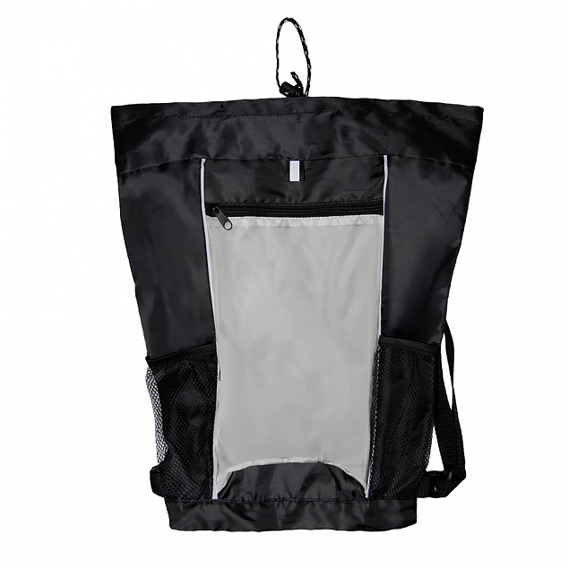 Рюкзак Fab, белый/чёрный, 47 x 27 см, 100% полиэстер 210D с логотипом в Балашихе заказать по выгодной цене в кибермаркете AvroraStore