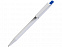 Ручка пластиковая шариковая Xelo White с логотипом в Балашихе заказать по выгодной цене в кибермаркете AvroraStore