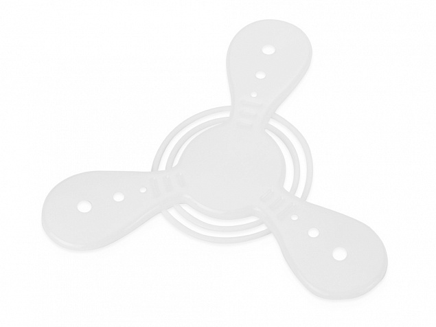 Летающий диск Фрисби, белый с логотипом в Балашихе заказать по выгодной цене в кибермаркете AvroraStore