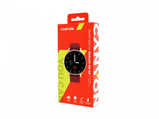 Смарт-часы «Badian SW-68», IP68 с логотипом в Балашихе заказать по выгодной цене в кибермаркете AvroraStore