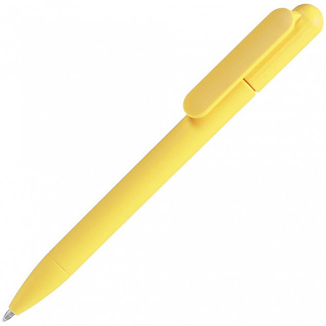 Ручка шариковая Prodir DS6S TMM, желтая с логотипом в Балашихе заказать по выгодной цене в кибермаркете AvroraStore