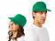 Бейсболка Memphis 5-ти панельная, зеленый с логотипом в Балашихе заказать по выгодной цене в кибермаркете AvroraStore