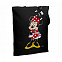 Холщовая сумка «Минни Маус. Couture», черная с логотипом в Балашихе заказать по выгодной цене в кибермаркете AvroraStore