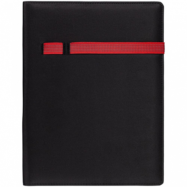 Папка Torga, черная с красным с логотипом в Балашихе заказать по выгодной цене в кибермаркете AvroraStore