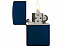 Зажигалка ZIPPO Classic с покрытием Navy Matte с логотипом в Балашихе заказать по выгодной цене в кибермаркете AvroraStore