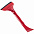 Скребок-водосгон Water Low, красный с логотипом в Балашихе заказать по выгодной цене в кибермаркете AvroraStore