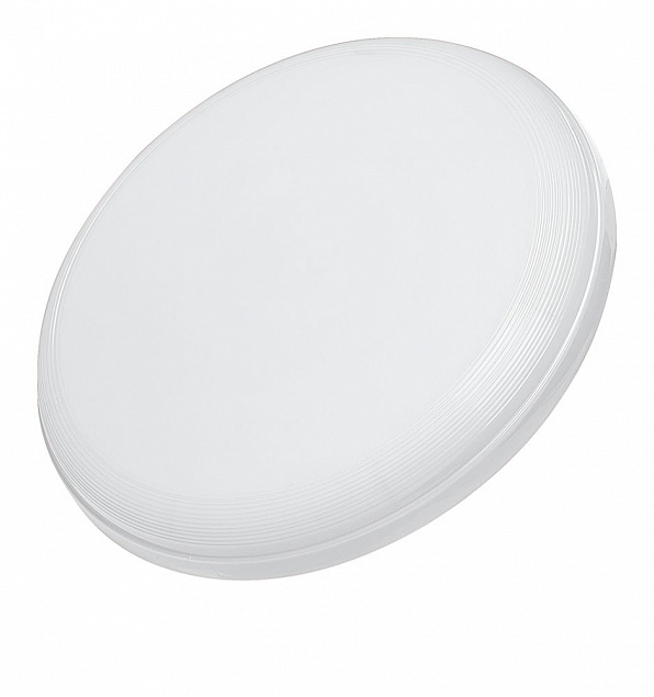 Летающая тарелка-фрисби Yukon, белая с логотипом в Балашихе заказать по выгодной цене в кибермаркете AvroraStore