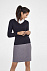 Джемпер женский Galaxy Women, серый с логотипом в Балашихе заказать по выгодной цене в кибермаркете AvroraStore