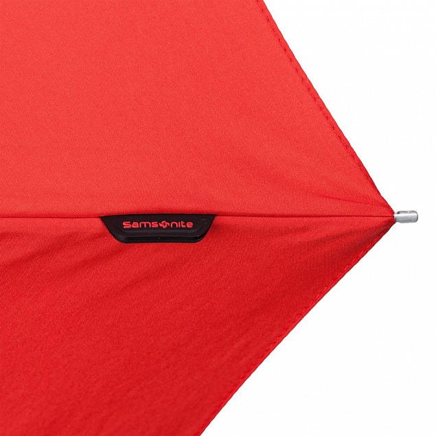 Складной зонт Alu Drop, 4 сложения, автомат, красный с логотипом в Балашихе заказать по выгодной цене в кибермаркете AvroraStore