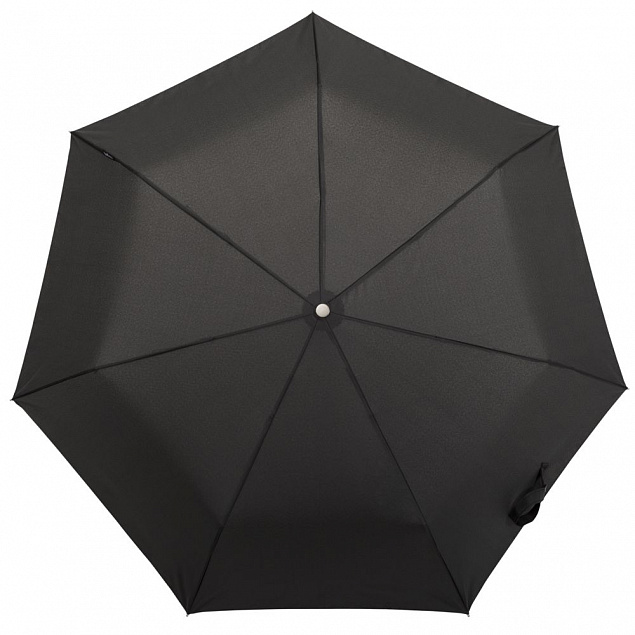 Складной зонт TAKE IT DUO, черный с логотипом в Балашихе заказать по выгодной цене в кибермаркете AvroraStore