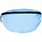 Поясная сумка Manifest Color из светоотражающей ткани, синяя с логотипом в Балашихе заказать по выгодной цене в кибермаркете AvroraStore