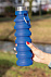 Герметичная складная силиконовая бутылка с крышкой с логотипом в Балашихе заказать по выгодной цене в кибермаркете AvroraStore