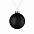 Елочный шар Finery Matt, 8 см, матовый черный с логотипом в Балашихе заказать по выгодной цене в кибермаркете AvroraStore