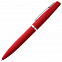 Ручка шариковая Bolt Soft Touch, красная с логотипом в Балашихе заказать по выгодной цене в кибермаркете AvroraStore