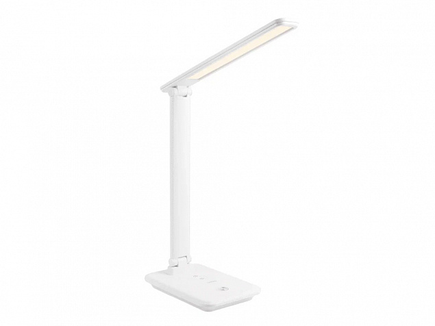 Настольная лампа Rombica LED FAROS, белый (квадратное основание) с логотипом в Балашихе заказать по выгодной цене в кибермаркете AvroraStore