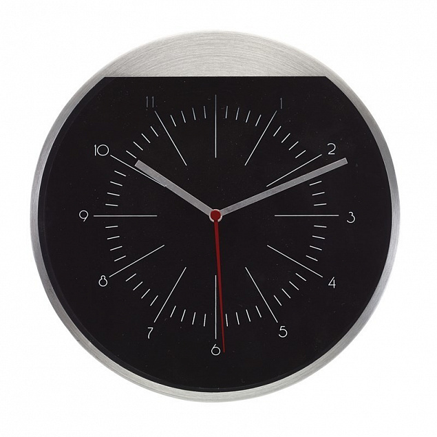 Настенные часы ROUNDABOUT, серебряный с логотипом в Балашихе заказать по выгодной цене в кибермаркете AvroraStore