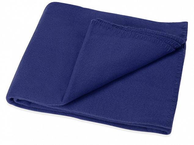 Плед в рюкзаке Кемпинг, синий с логотипом в Балашихе заказать по выгодной цене в кибермаркете AvroraStore