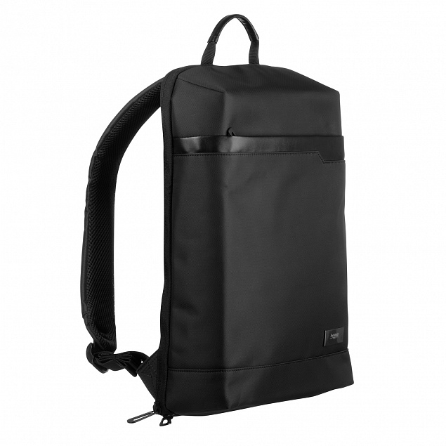 Бизнес рюкзак Brams, черный/серый с логотипом в Балашихе заказать по выгодной цене в кибермаркете AvroraStore