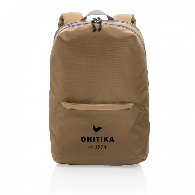 Рюкзак для ноутбука Impact из rPET AWARE™ 1200D, 15.6'' с логотипом в Балашихе заказать по выгодной цене в кибермаркете AvroraStore