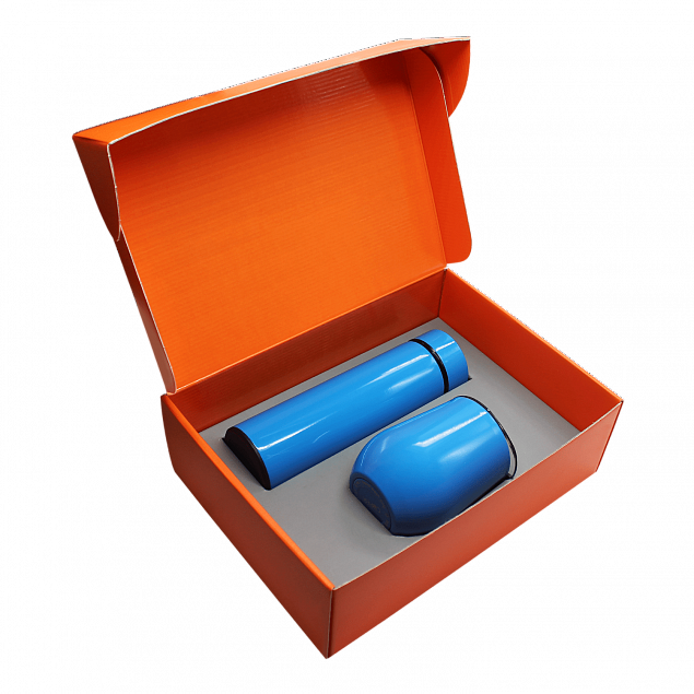 Набор Hot Box C G, голубой с логотипом в Балашихе заказать по выгодной цене в кибермаркете AvroraStore