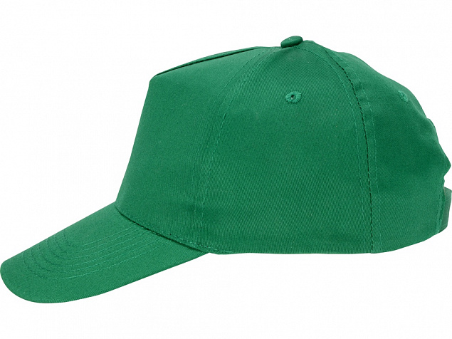Бейсболка Memphis 5-ти панельная, зеленый с логотипом в Балашихе заказать по выгодной цене в кибермаркете AvroraStore