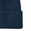 Шапка Franky, темно-синяя (лазурная) с логотипом в Балашихе заказать по выгодной цене в кибермаркете AvroraStore