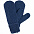 Варежки Brugge, голубой меланж с логотипом в Балашихе заказать по выгодной цене в кибермаркете AvroraStore