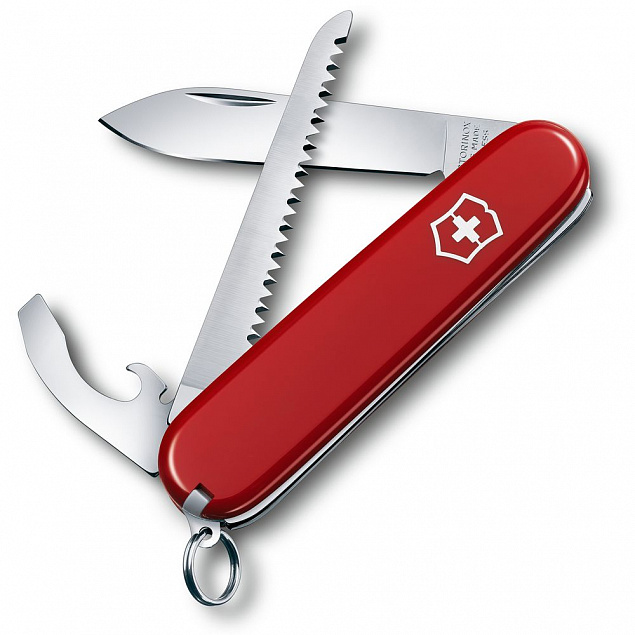 Нож перочинный Walker 84, красный с логотипом в Балашихе заказать по выгодной цене в кибермаркете AvroraStore