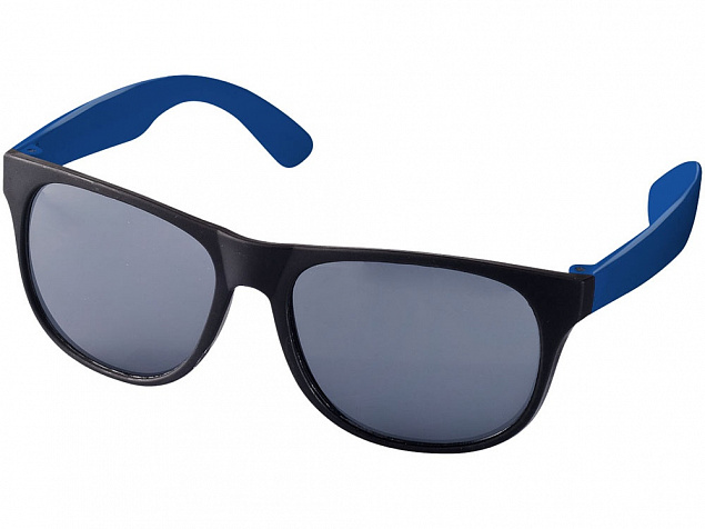 Очки солнцезащитные Retro, синий с логотипом в Балашихе заказать по выгодной цене в кибермаркете AvroraStore