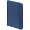 Блокнот Shall, синий, с белой бумагой с логотипом в Балашихе заказать по выгодной цене в кибермаркете AvroraStore