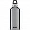 Бутылка для воды Traveller 600, светло-серая с логотипом в Балашихе заказать по выгодной цене в кибермаркете AvroraStore