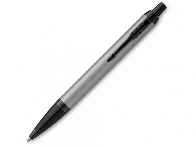 Ручка шариковая Parker IM MGREY BT с логотипом в Балашихе заказать по выгодной цене в кибермаркете AvroraStore