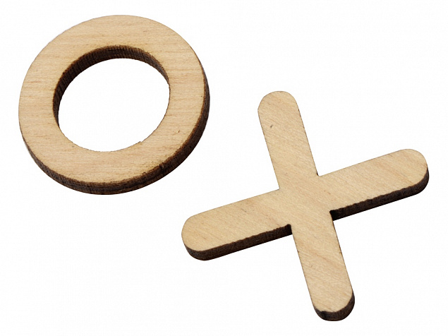 Деревянная игра Крестики нолики (сувениры повседневные) с логотипом в Балашихе заказать по выгодной цене в кибермаркете AvroraStore