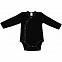 Боди детское Baby Prime, черное с логотипом в Балашихе заказать по выгодной цене в кибермаркете AvroraStore