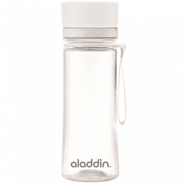 Бутылка для воды Aveo 350, белая с логотипом в Балашихе заказать по выгодной цене в кибермаркете AvroraStore