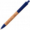 Ручка шариковая Grapho, синяя с логотипом в Балашихе заказать по выгодной цене в кибермаркете AvroraStore