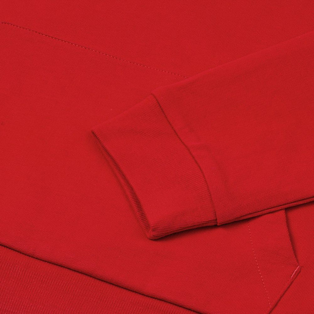 Толстовка на молнии с капюшоном Unit Siverga Heavy, красная с логотипом в Балашихе заказать по выгодной цене в кибермаркете AvroraStore