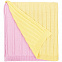 Плед Friolenta, желтый с розовым с логотипом в Балашихе заказать по выгодной цене в кибермаркете AvroraStore