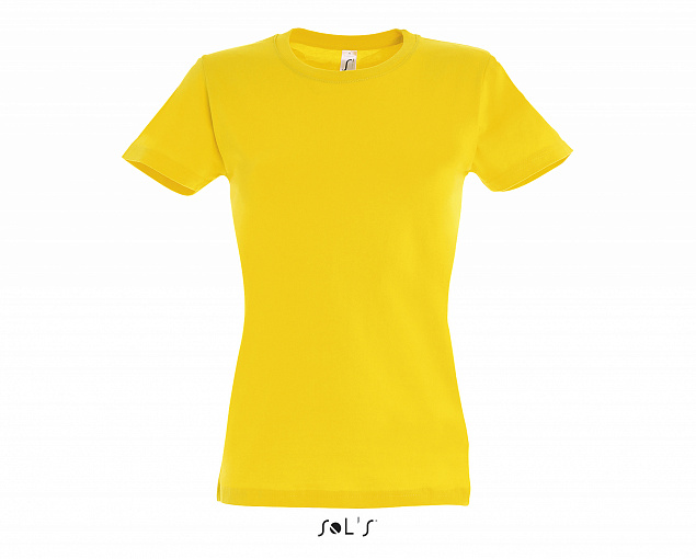 Фуфайка (футболка) IMPERIAL женская,Жёлтый 3XL с логотипом в Балашихе заказать по выгодной цене в кибермаркете AvroraStore